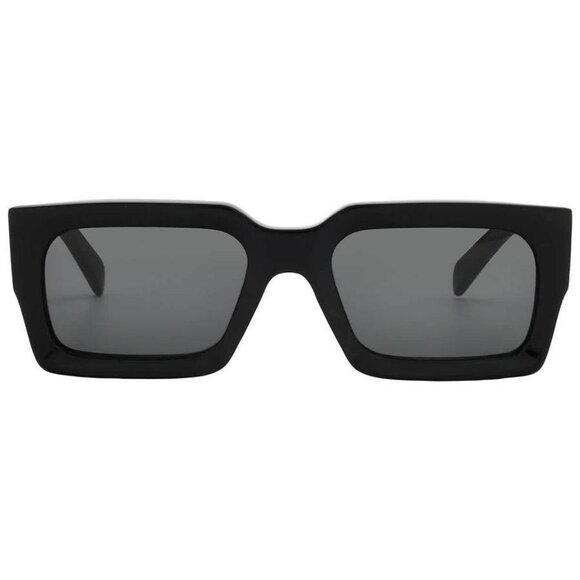 New Authentic Celine Bold 3 Dots Grey Rectangular Ladies Sunglasses CL40280U 01A - Picture 1 of 6
